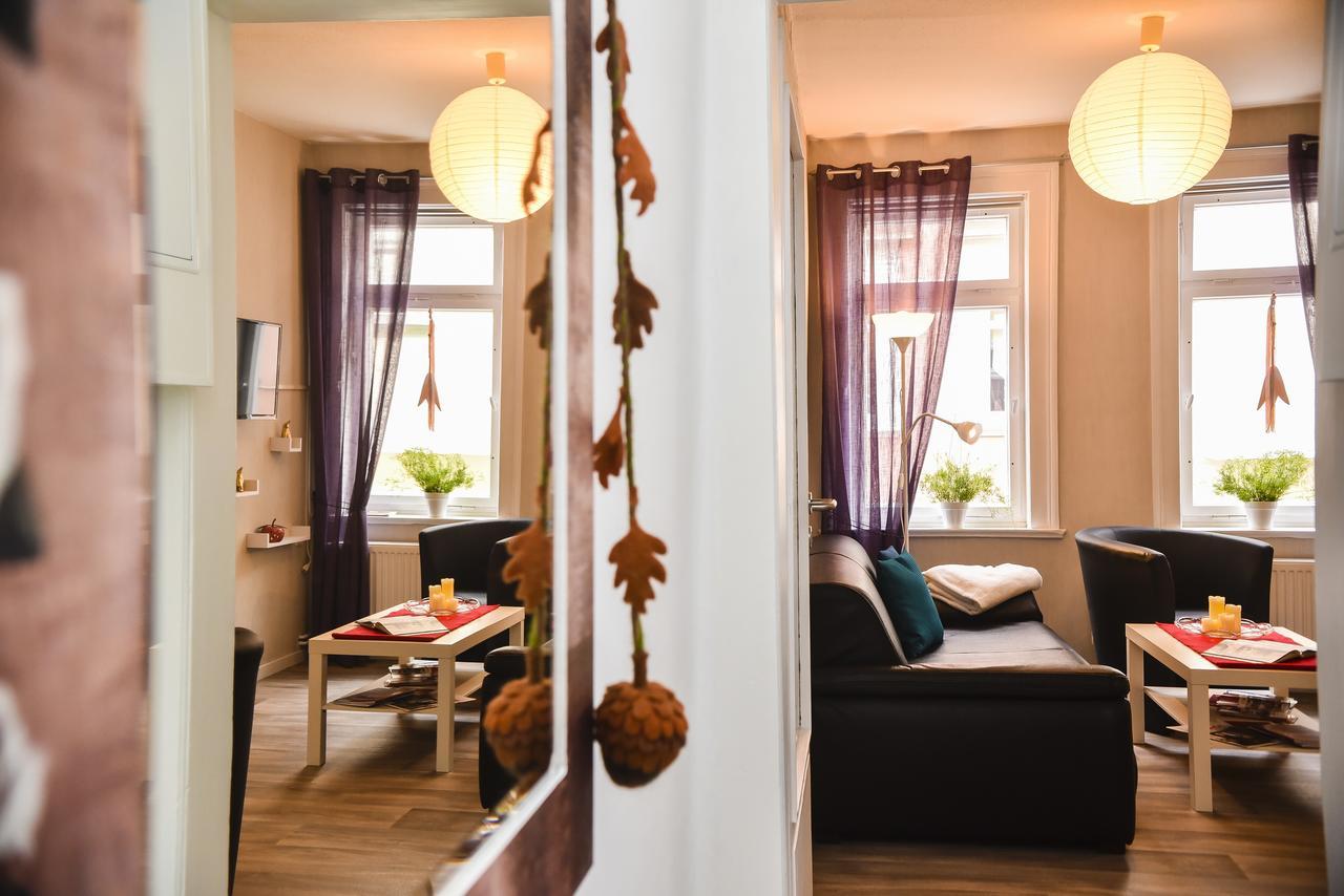Ferienwohnung Schwarz & Weiss Eisenach Bagian luar foto
